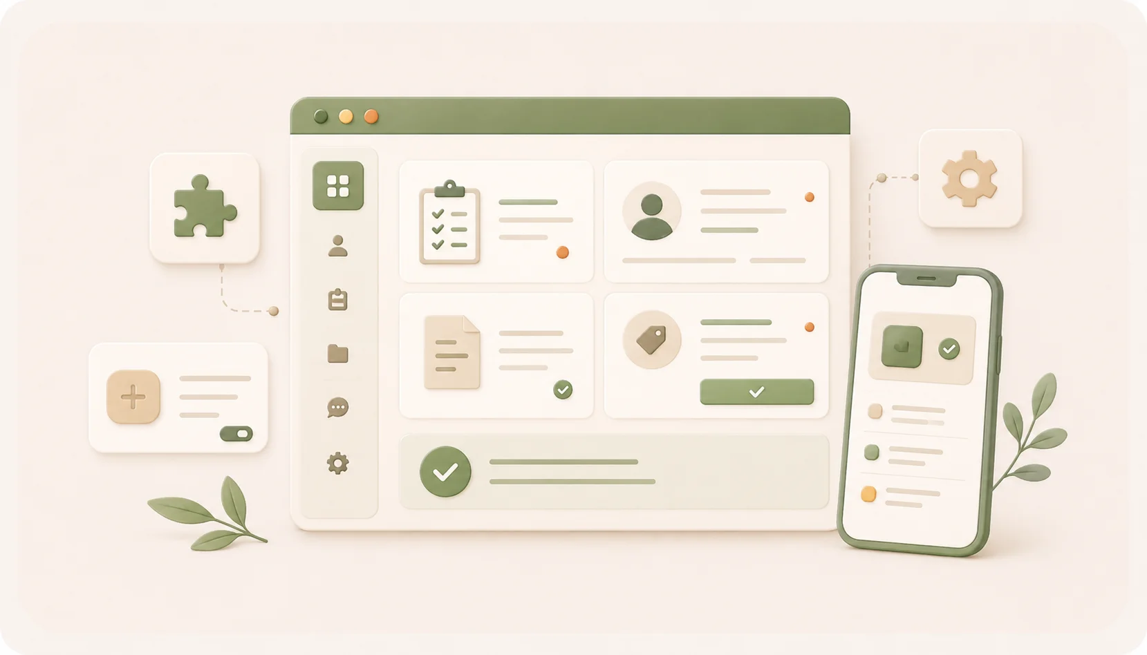 Ilustración de Apps Personalizadas